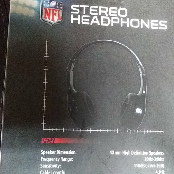 NFL Stereo Headphones - Picture 3 of 3